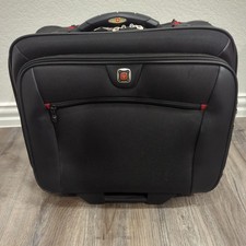 Wenger Swiss Gear The Patriot Rolling Briefcase Luggage 17” Laptop Carry On Bag picture