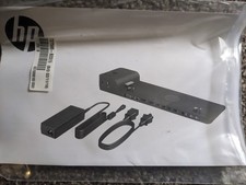 5 NEW HP 2013 UltraSlim Docking Station D9Y19AV HSTNN-IX10 D9Y19AV#ABA picture