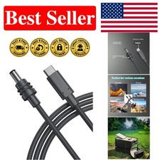 Portable 10ft USB-C to DC Cable for Starlink Mini - Weatherproof Power Solution picture