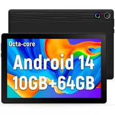 AEEZO 10.1inch Android 14 Octa-Core Touch Screen Tablet, 10GB RAM+64GB picture