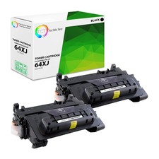 2Pk TCT Premium 64XJ CC364XJ Black Jumbo for HP P4015 P4015N Compatible Toner picture