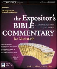The Expositor's Bible Commentary MAC CD Christian 12 volume study resource text picture