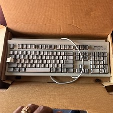 NMB Technologies Micron RT6856TW PS/2 Clicky Beige Wired Keyboard picture