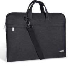 17.3-17 Inch Laptop Sleeve with Handle for MacBook, Black Color Design picture