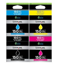 4 Pack Genuine Lexmark 150XL Ink Cartridge for S315 S415 S515 Pro715 Pro915 picture