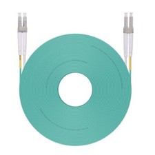 10G OM3 LC to LC Fiber Patch Cord 50/125 Multi-Mode Duplex LC Cable 50 meter picture