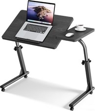 TV Tray Table, Mobile TV Dinner Trays for Eating on Couch, Folding Side Desk picture