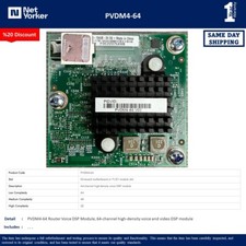 Cisco PVDM4-64 64-Channel Voice DSP Module - Same Day Shipping picture