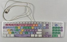 2007 Wired Apple Ultra-Thin logickeyboard  Final Cut w/ Num Pad & (2) USB ports picture