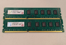 2x Transcend 2GB RAM MEMORY 2Rx8 DDR3 1333 U665634-0061 (set of 2) 4GB picture