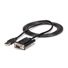 USB to Serial RS232 Adapter, Null Modem, 6ft Data Transfer Cable picture