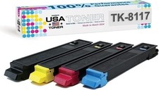 Toner for Kyocera Ecosys M8130cidn, M8124cidn, TK-8117 (CMYK, 4pk) picture