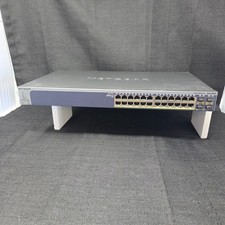 NETGEAR ProSAFE GS728TP V2  24 Port Gigabit  PoE+ Managed Switch W/Power Cord picture