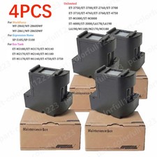 4PCS Maintenance Box For T04D1 ET-15000 ET-3750 ET-3760 WF-2860 ET-4760 ET-3850 picture