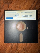 Apple II TRS-80 Game Disk Lot Temple Apshai Star Warrior Space Eggs As-Is picture