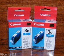 LOT OF 2 Genuine Canon (BCI-3eC) Cyan/Color Ink Cartridge (4480A003) **NEW**  picture