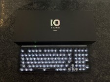 MIW BLACKIO 98 Mechanical Illuminated Keyboard English QWERTY Black/Clear picture