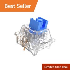 Zjmehty Crystal Blue Switches 54pcs picture