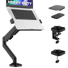 DESKELLO Elevate Pro - Heavy-Duty Standing Laptop Mount for Desk (11