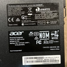 Acer Aspire TC-865 D17E5 Untested For Parts Only $700 picture