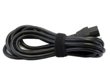 LOT OF 25 HEAVY DUTY 10FT 3-PRONG TO C13 STRAIGHT 125V POWER CORD CABLE 6878T picture