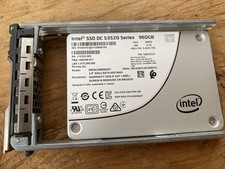 Intel DC S3520 960GB SATA 2.5” SSD SSDSC2BB960G7 w/ Dell Server Caddy picture