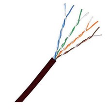 Comprehensive 1000' Cat 6 550MHz UTP Bulk Cable, Solid Black picture