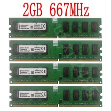 For Kingston 8GB 8G 4x 2GB PC2-5300 667 DDR2 240Pin Dual Channel Desktop Memory picture