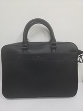 Tommy Hilfiger Black Laptop Briefcase with Shoulder Strap picture