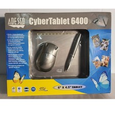 Adesso CyberTablet 6400 Graphics Drawing Tablet 6