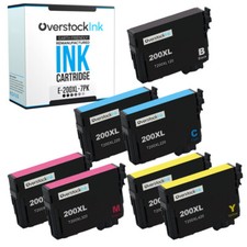 5PK OSI 200XL Ink Cartridges Compatible for Epson Workforce WF-2520 2530 2540 picture