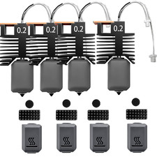 4PK for Snapmaker U1 0.2Mm Hotend Hardened Steel U1 Nozzle Assembled Hot End Nan picture