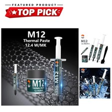 MJ M12 Thermal Paste 12.4 W/mK Conductive Grease for CPU GPU PS5 Cooling picture