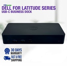 Dell Dual USB-C Dock Station for Latitude 14 3490 5480 5490 5491 NO ADAPTER picture