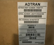 Adtran NetVanta 1531P Gigabit PoE+ Managed Switch 1700571F1 | 12-Port Layer 3 picture