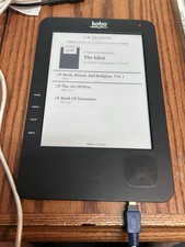 KOBO Wireless E-Reader Model N647B - 2GB Memory Tested & Working picture