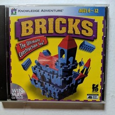 Bricks by Knowledge Adventure Vintage Windows Mac CD-ROM NEW SEALED picture