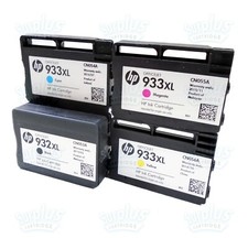 4pk Genuine HP 932XL Black 933XL Color Ink OfficeJet 6100 6600 7110 7612 picture