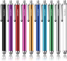Stylus Pens for Touch Screens, 10 Pack Mesh Fiber Tip Stylus Pens for Ipad Ipho picture