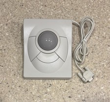 Vintage Qtronix TP-90MP Mechanical Trackball Mouse 3 Button Untested picture