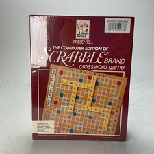 Virgin Leisure Genius Scrabble & Monopoly Computer Edition IBM PC 5 1/4” Sealed picture