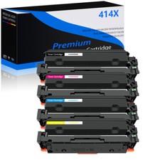 4PK 414X W2020X Toner with Chip for HP Laserjet MFP M480f M454 M454dw M479fdw picture