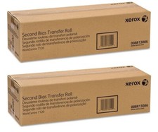 2 New Genuine Original OEM Factory Sealed 008R13086 Second Bias Transfer Rolls picture
