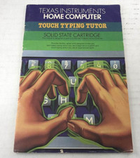 Original Vintage Texas Instruments Home Computer Touch Typing Tutor Manual picture