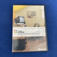 Microsoft Office 2003 Student and Teacher Edition - Old Software Read picture