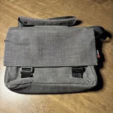 Mamba Courier Laptop Carrier Bag Grey Booq Messenger Mens Work Bag Luggage picture