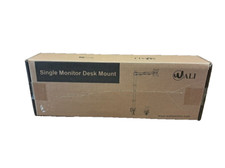 WALI SINGLE LCD MONITOR DESK STAND MOUNT BRACKET SPRING ASSISTED 17-32