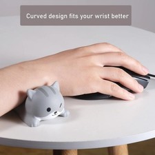New Cute Animal Wrist Rest Mouse Pad Support Ergonomics Memory Foam Desktop US picture