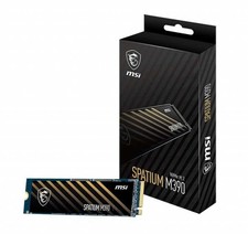 MSI SPATIUM_M390_NVME_M.2_500GB Internal Solid State Drive Pci Express 3D N ~E~ picture
