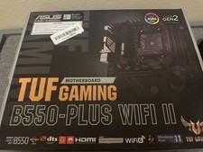 ASUS TUF GAMING B550-PLUS WIFI II AM4 AMD Motherboard - 90MB19U0-MVAAY0 picture